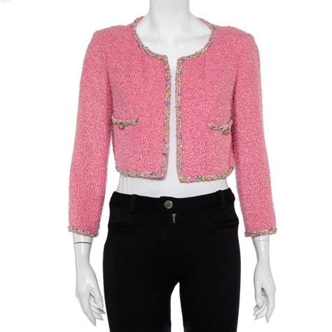 pink tweed chanel|Chanel tweed jacket cost.